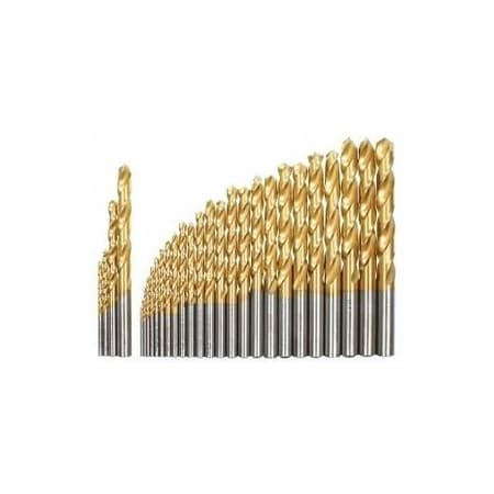 Holex Jobber drill set HSS No. 114360 as refill set, TiN, Type: 1-13KB 115265 1-13KB